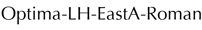 Optima LH Italic.ttf