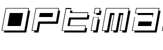 Optimal 3d Regular.ttf