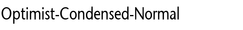 Optimist-Condensed Normal.ttf