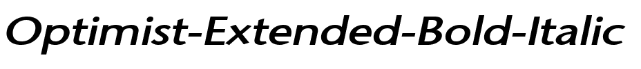 Optimist Extended Bold Italic.ttf