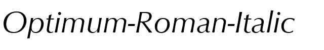 Optimum Italic.ttf