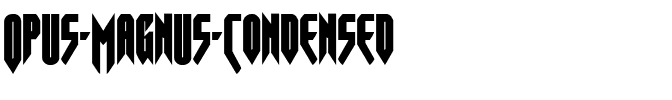 Opus Magnus Condensed Condensed.ttf