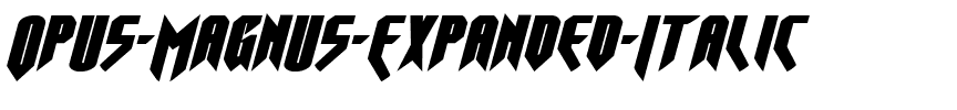 Opus Magnus Expanded Italic Expanded Italic.ttf