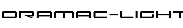 Oramac Light Light.ttf