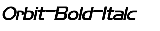 Orbit Bold Italc.ttf