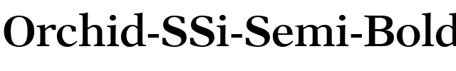 Orchid SSi Semi Bold.ttf