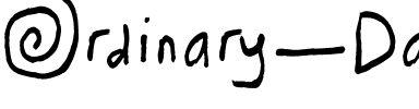 Ordinary Day Regular.ttf