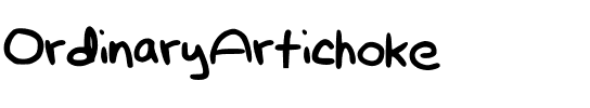 OrdinaryArtichoke Medium.ttf