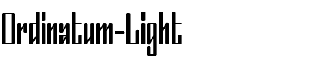 Ordinatum Light Regular.ttf