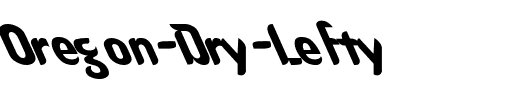 Oregon Dry Lefty Regular.ttf