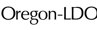 Oregon LDO Regular.ttf