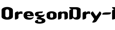 OregonDry Ex Regular.ttf