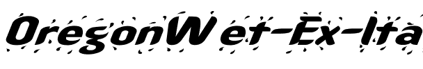 OregonWet Ex Italic Italic.ttf