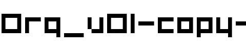 Org_v01 Regular.ttf