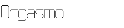 Orgasmo Regular.otf