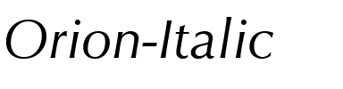 Orion Italic Regular.ttf