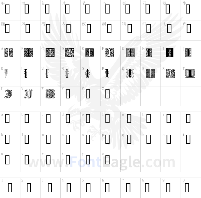 Ornamental-Initials-I