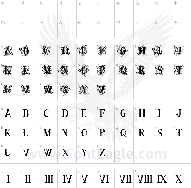 Ornamental-Versals-Black