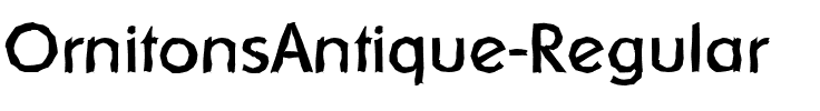 OrnitonsAntique Regular.ttf