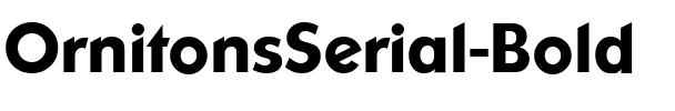 OrnitonsSerial Bold.ttf