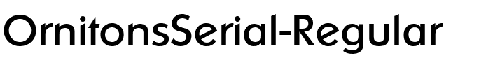 OrnitonsSerial Regular.ttf