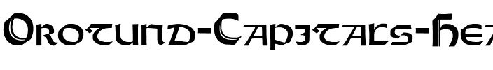 Orotund Capitals Heavy.ttf