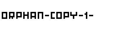 Orphan Regular.ttf