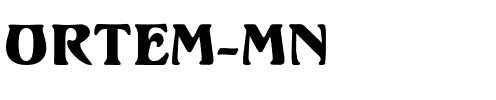 Ortem MN Normal.ttf