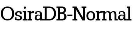OsiraDB Normal.ttf
