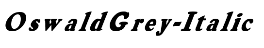 OswaldGrey-Italic Regular.ttf
