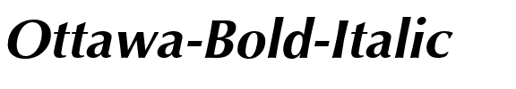 Ottawa Bold Italic.ttf