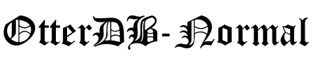 OtterDB Normal.ttf