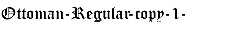 Ottoman Regular.ttf