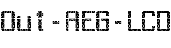 Out AEG LCD Regular.ttf