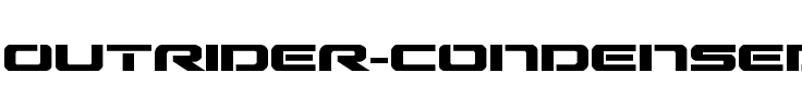 Outrider Condensed Bold Condensed Bold.ttf