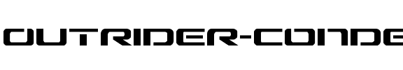 Outrider Condensed Condensed.ttf
