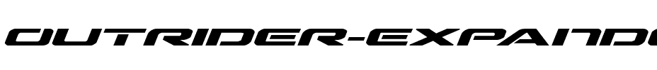 Outrider Expanded Bold Italic Expanded Bold Italic.ttf