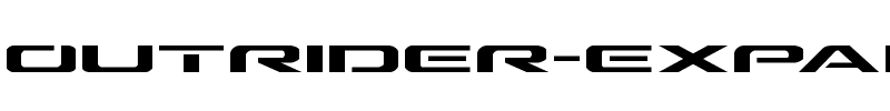 Outrider Expanded Expanded.ttf