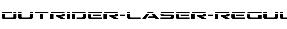 Outrider Laser Regular.ttf