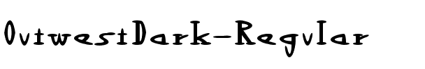 OutwestDark Regular.ttf