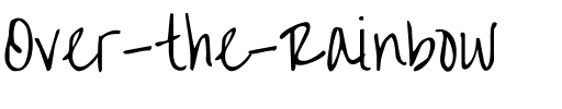 Over the Rainbow Regular.ttf
