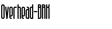 Overhead BRK Normal.ttf