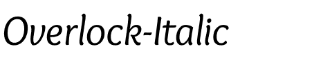 Overlock Italic.ttf
