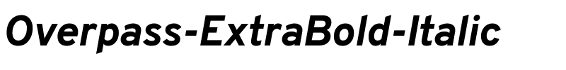 Overpass ExtraBold Italic.ttf