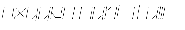 Oxygen Light Italic.ttf
