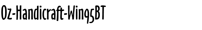 OzHandicraft Win95BT Roman.ttf
