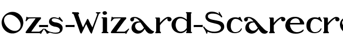 Oz’sWizard Scarecrow.ttf