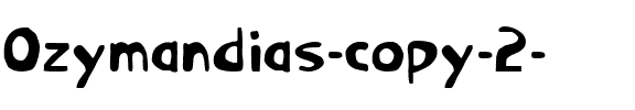 Ozymandias Regular.ttf