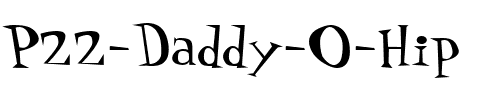 P22 Daddy O Hip Regular.ttf