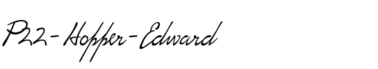 P22 Hopper Edward.ttf